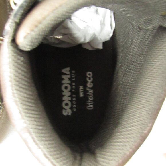 Sonoma Goods For Life® Harlann Men's Moc Toe Lug Sole Hiker Boots Size 11 - Picture 9 of 14